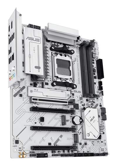 Pllakë amë ASUS B650E Max Gaming WiFi W, AMD AM5, DDR5, e bardhë