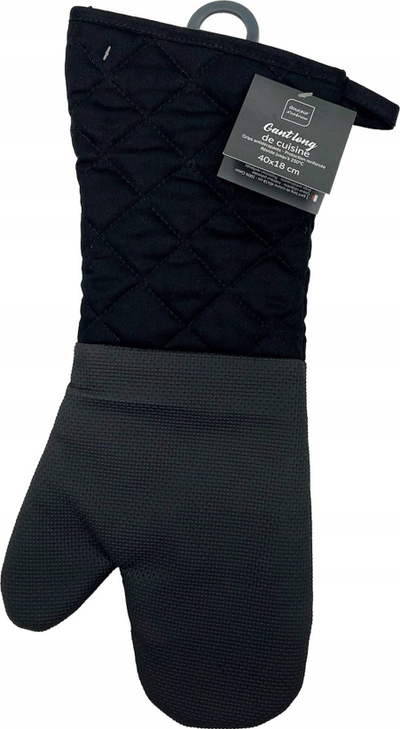Dorezë furre Maxi Cook, 40x18cm, polikoton neopren, e zezë