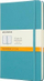 Fletore Moleskine Classic L, 13x21 cm, faqe me vija, Reef Blue