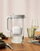 Ibrik filtri Brita Glass+1 Maxtra Pro, 2.5L, qelq borosilikat, gri