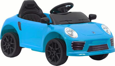 Makina elektrike për kalamoj Lean Toys WMT-666, deri 30 kg, me bateri, blu