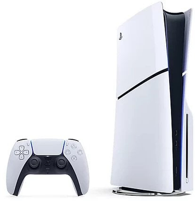 Konsolë Sony PlayStation 5 Slim, bundle NBA 2K26, SSD, bardh e zi