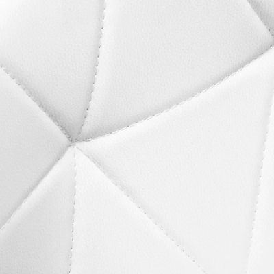 Karrige kozmetike Activeshop QS-06, me rrota, lartësi e rregullueshme, e bardhë me ari