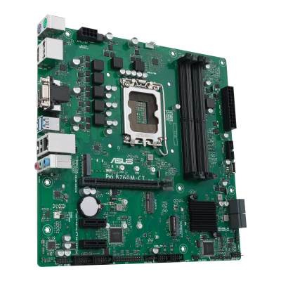 Матична плоча Asus PRO B760M-CT CSM, LGA1700, DDR5, зелена