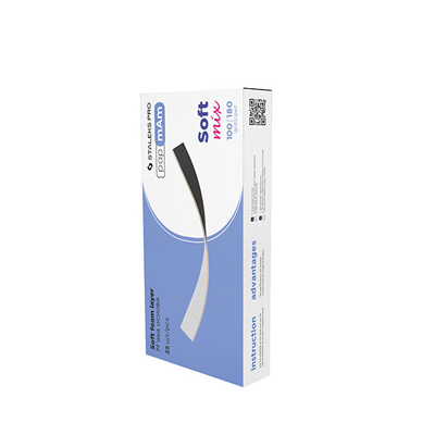 Letër zmerile e dyfishtë për limë të thonjëve STALEKS Expert grit 100/180 (Disposable Double-sided Files PapmAm Mix), 25 copë