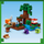 Set ndërtimi LEGO Minecraft 21240 Aventurat në Kënetë, për kalamaj 7+ vjeç, me figura, shumëngjyrësh
