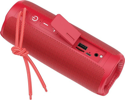 Boks Bluetooth Hoco HC16, wireless, bateri 3 orë, i kuq