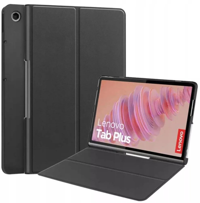 Mbulesë tablet 4kom.pl Smart Case për Lenovo Tab Plus TB351FU 11.5", me kapak palosës, e zezë