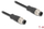 Kabllo rrjeti Delock M12, CAT5e S/FTP, 1m, IP67, e zezë