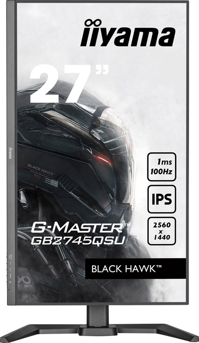 Гејминг монитор iiyama G-MASTER GB2745QSU-B2, 27\", WQHD 2560x1440, 100Hz, црн