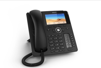 Telefoni IP Snom D785N, 12 linja, ekran TFT me ngjyra, i zi