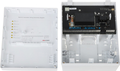 Modul zgjerues Hikvision AX PRO DS-PM1-I16O2-WE, 16 hyrje, 2 dalje OC, i bardhë