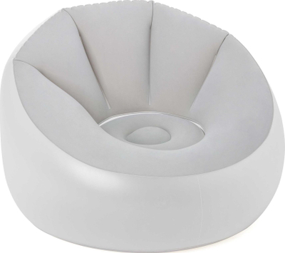 Karrige fryrëse Bestway Inflatable Illuminated Armchair, 102 x 97 x 71 cm, me drita, gri