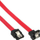 Kabllo SATA InLine 27701V, 0.15m, e kuqe