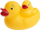 Играчка за бања АМ ТОЈС Туло Bath Squeaker Duck, 2 парчиња, жолта