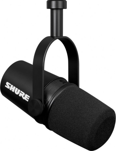 Микрофон Shure MV7X, динамички, XLR, црн