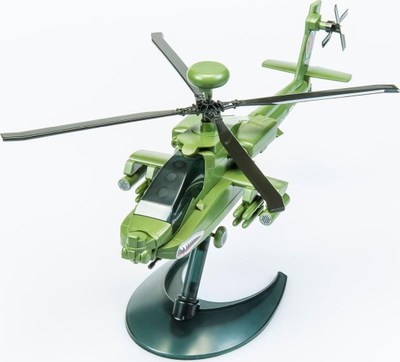 Lodër model ndërtimi Airfix QUICKBUILD Apache, helikopter luftarak, plastike
