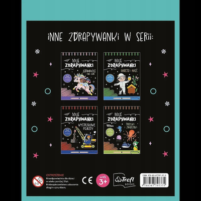 Libër me aktivitete Grafix My Scratch Cards 97375, 28 faqe, me spirale, me shumë ngjyra