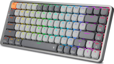 Tastierë mekanike Redragon K652 Azure, wireless, RGB, e bardhë