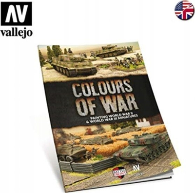 Libër Battlefront Colours of War, udhëzues pikturimi miniaturash, 140 faqe, anglisht