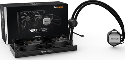 Ftohës me ujë Be quiet! Pure Loop (BW006), 240mm, i zi