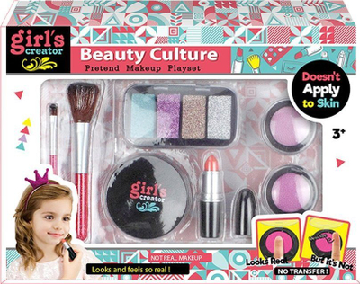 Set grimi lodër Leantoys Girls Creator, paletë me shkëlqim, për goca 3+