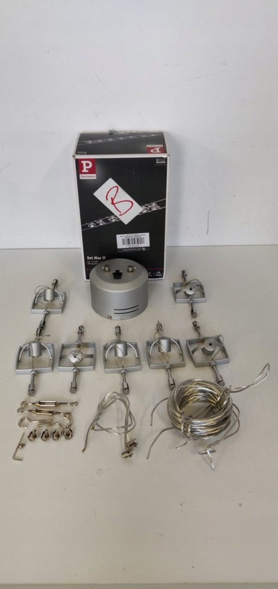 Sistem drite me kabllo Paulmann Wire Mac II, 7 spote, GU5.3, krom