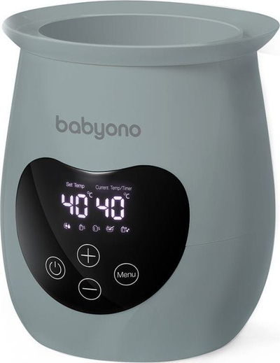 Ngrohës dhe sterilizues elektrik Babyono Honey 968 / 02, i hirtë