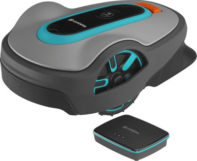 Kositëse robot Gardena Smart SILENO Life, për lëndinë deri në 1500 m², gjerësi kositje 22 cm, gri