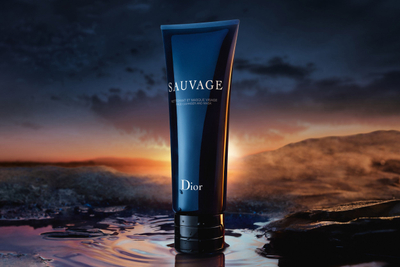 Pastrues fytyre dhe maskë DIOR Sauvage për fytyrë dhe mjekër, Clear