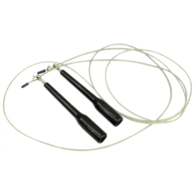 Litar kërcimi Masters SBS T 14257 T, 275 cm, kabllo çeliku, i zi