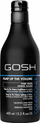 Balsam flokësh GOSH Pump Up The Volume, për flokë të hollë, 450ml, i zi