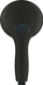 Dush dore Grohe Tempesta 261612433, 11 cm, 2 lloje spërkatjeje, i zi mat