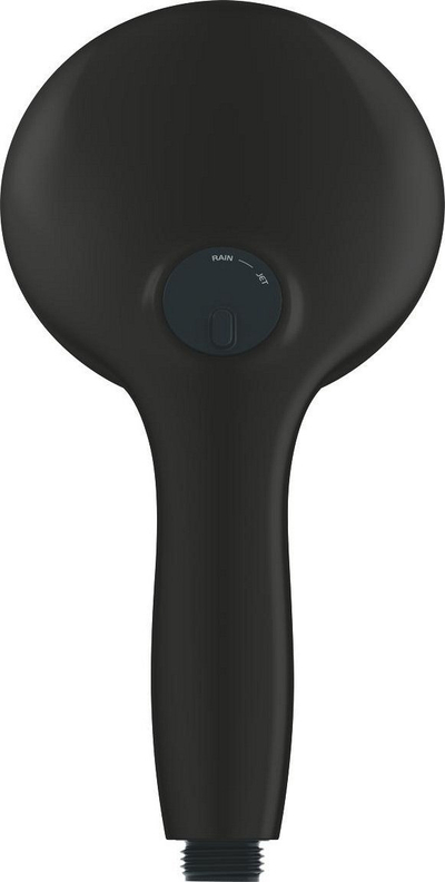 Dush dore Grohe Tempesta 261612433, 11 cm, 2 lloje spërkatjeje, i zi mat