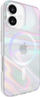 Këllëf telefoni Case-Mate Soap Bubble MagSafe për iPhone 16, mbron nga rëniet deri 3.6m, transparent me shkëlqim shumëngjyrësh
