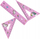 Set gjeometrie Starpak Unicorn, 3 pjesë, vizore 15 cm, me ngjyra