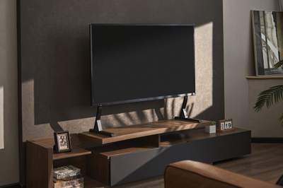 Stendë tavoline për TV Gembird, 45\"-90\", 60 kg, VESA 200x200, e zezë