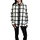 Xhaketë femrash Carhartt Plaid, pambuk twill, Loose Fit, gri e çelët
