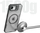 Mbulesë magnetike Nillkin Iceblade Prop me qëndrim për iPhone 16e, TPU, me stendë, e zezë