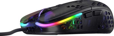 Maus gaming Xtrfy MZ1, RGB, me kabllo, i zi