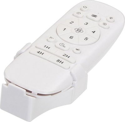 Ventilator tavani BANDERAS, me dritë, me telekomandë, ngjyrë argjendi