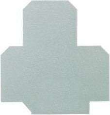 Distancues Simet TS 35 për ZUW2-4.0 T914, për shina DIN, gri