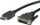 Kabllo video VALUE, DisplayPort në DVI D, 2 m, e zezë