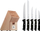 Set thikash WMF Classic, bllok druri, 6 copë, doreza të zeza