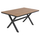 Tavolinë katrore alumini Tawnee 150x89,5x73Hcm (HM6037.01)