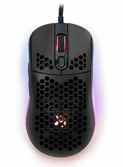 Гејмерски глушец Arozzi Favo AZ FAVO BK, 1.8m, RGB, црн