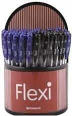 Set stilolapsa Micro Flexi Ballpoint, 50 copë, 0.7mm, bojë blu dhe e zezë