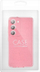 Mbrojtëse telefoni Blink Clear Case 2mm për Samsung S24 FE, transparente, rozë