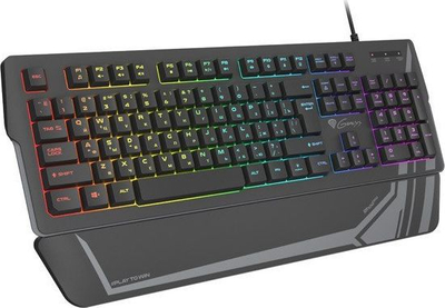 Tastierë gaming Genesis RHOD 350 RGB, layout rus, ndriçim me 7 zona, e zezë