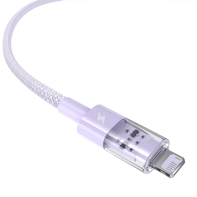 Kabllo karikimi Baseus Gem Lightning, 2.4A, 1m, vjollcë